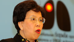 Dre Margaret Chan, directrice g�n�rale de l'OMS, le 1er avril 2009 � P�kin en Chine