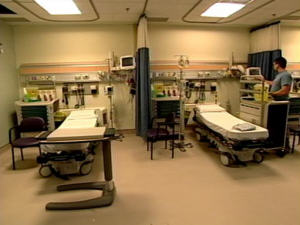 Salle d'urgence
