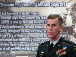 Le général Stanley McChrystal, nouveau commandant des forces américaines en Afghanistan