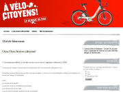 Le blogue � v�lo, citoyens!