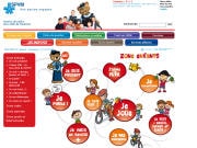 La section du site consacr�e aux enfants