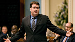 Le ministre David Whissell, � l'Assembl�e nationale, en d�cembre 2007.