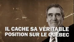 Image extraite de la publicité en français du Parti conservateur