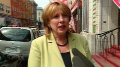 La ministre de la Culture du Qu�bec, Christine St-Pierre