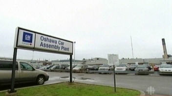 Usine d'assemblage d'automobiles de GM � Oshawa