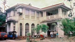 La maison d'Aung San Suu Kyi, à Rangoon.