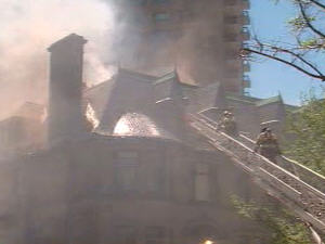 L'incendie au 1558, avenue du Docteur-Penfield