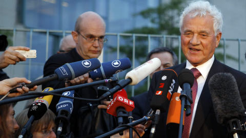 Le pr�sident de Magna International, Frank Stronach