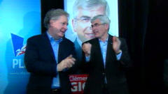 Jean Charest et Clément Gignac