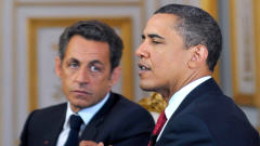 Nicolas Sarkozy et Barack Obama