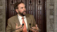 Thomas Mulcair, du Nouveau Parti d�mocratique