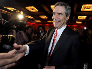 Michael Ignatieff, lors d'une activité de financement du PLC au Québec.