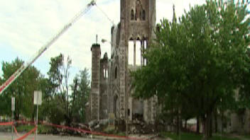 Ce qui reste de l'�glise Saint-Paul