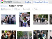 Les photos des manifestations sur Picasa