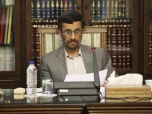 Photo du président Mahmoud Ahmadinejad fournie par les autorités iraniennes.