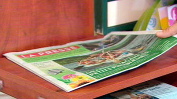 La derni�re �dition du journal La Presse