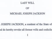 Le testament de Michael Jackson