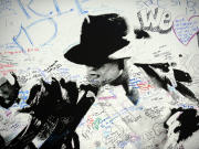 Un hommage mural � Michael Jackson