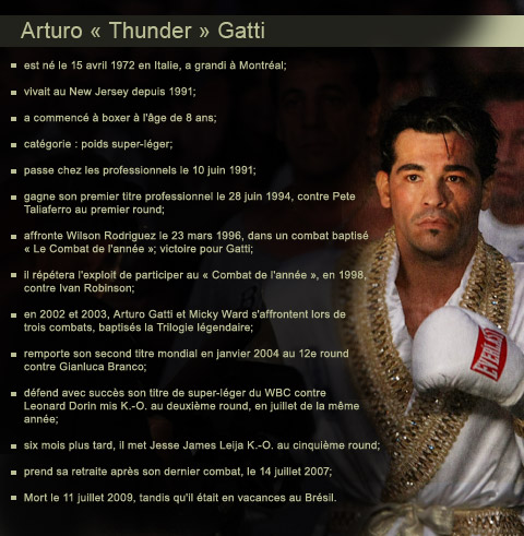Biographie d'Arturo Gatti