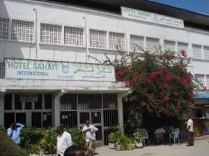 Un hôtel de Mogadiscio