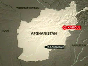 Carte de l'Afghanistan