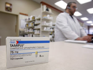 Le Tamiflu, principal médicament antiviral utilisé contre la grippe A (H1N1).