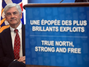 Le ministre des Affaires étrangères, Lawrence Cannon