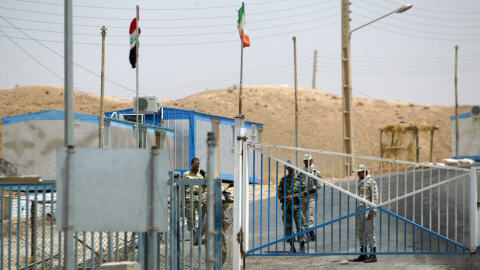 Poste frontalier iranien