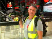 Hugh Haugland, cameraman du réseau CTV