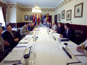 Les premiers ministres provinciaux réunis à Regina