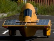 Esteban V, le véhicule solaire de l'équipe de Polytechnique