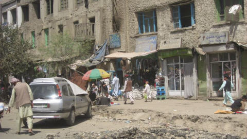 Une rue de Kaboul