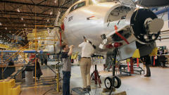 Cha�ne de montage chez Bombardier