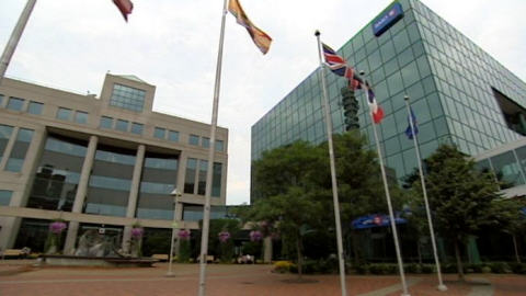 L'h�tel de ville de Moncton