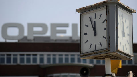 Usine d'Opel � Bochum, en Allemagne