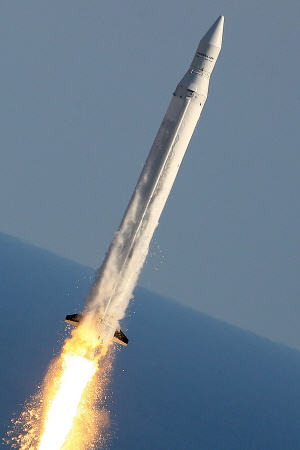 Lancement de la fus�e Naro-1