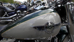 Des motos de la populaire marque Harley-Davidson