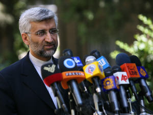Le négociateur en chef iranien, Saïd Jalili