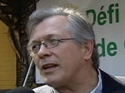 Le candidat du Défi Vert, Yonnel Bonaventure