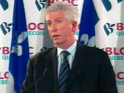 Gilles Duceppe, chef du Bloc québécois
