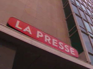 Le journal La Presse