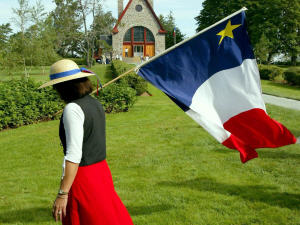Drapeau acadien
