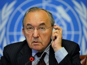 Richard Goldstone à Genève en juillet dernier
