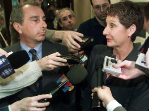 Ronald Weinberg et Micheline Charest