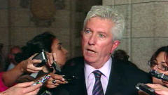 Le chef du Bloc québécois, Gilles Duceppe