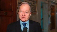 Le ministre des Finances du Qu�bec, Raymond Bachand