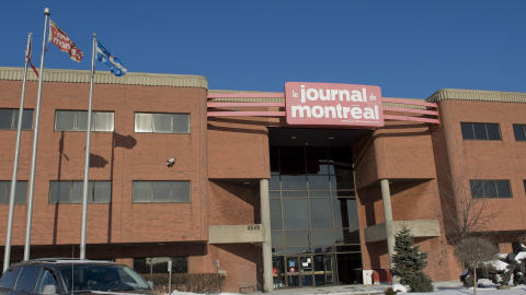 L'�difice du <i>Journal de Montr�al</i>