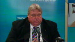 Le Dr Ga�tan Barrette, pr�sident de la F�d�ration des m�decins sp�cialistes du Qu�bec.