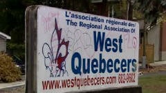 La pancarte de West Quebecers