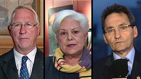 G�rald Tremblay, Louise Harel, Richard Bergeron